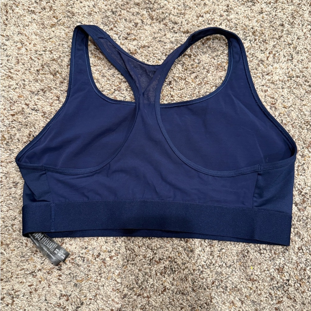 Victoria's Secret Dark Blue and Metallic Sports Bra - Picture 4 of 5